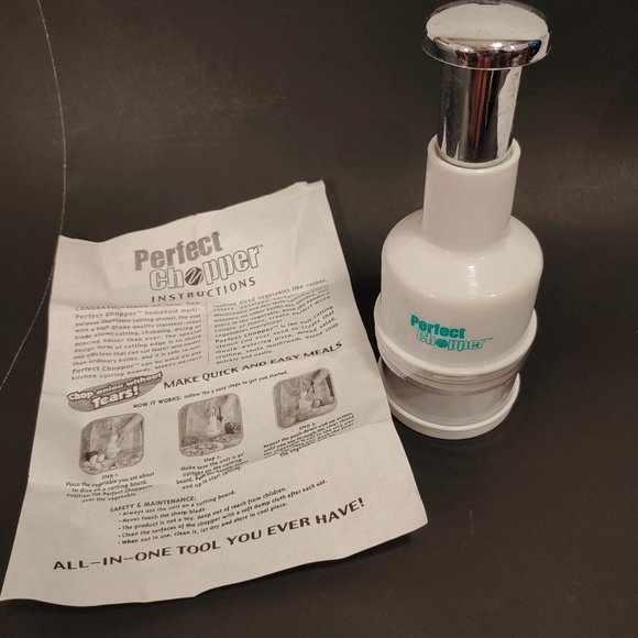 Gourmet Trends Perfect Chopper New (No Box) - Picture 1 of 4